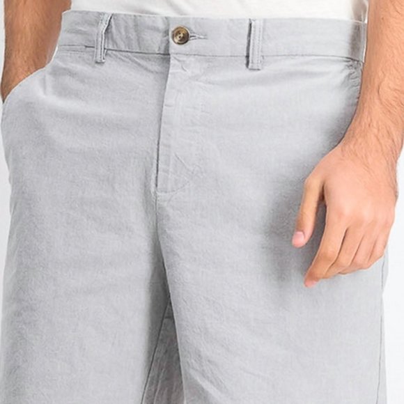 NWT Mens 30 38 40 Old Navy Ultimate Flex Gray Khaki Shorts - Picture 2 of 3